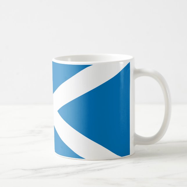 Taza De Café bandera de Escocia (Derecha)