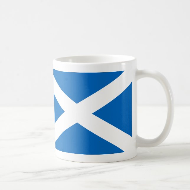 Taza De Café Bandera de Escocia (Derecha)