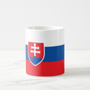 Taza De Café Bandera de Eslovaquia
