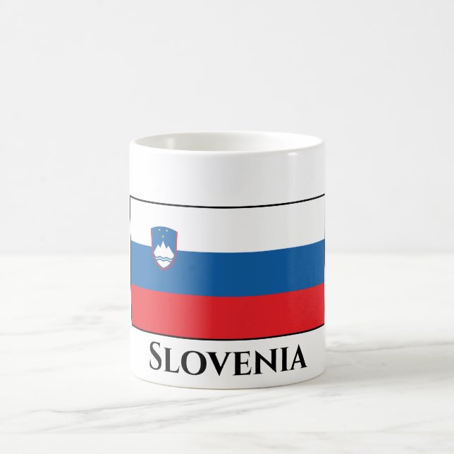 Taza De Café Bandera de Eslovenia (Centro)