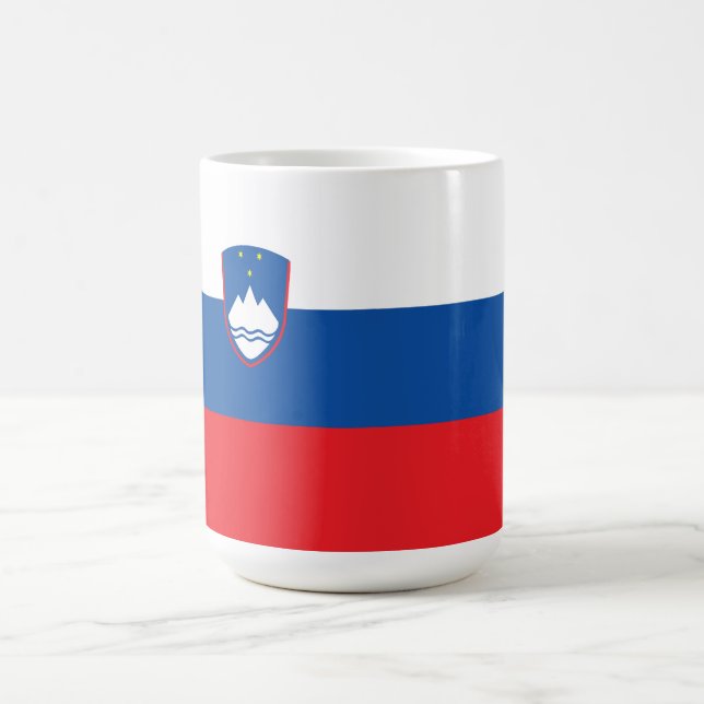Taza De Café Bandera de Eslovenia (Centro)