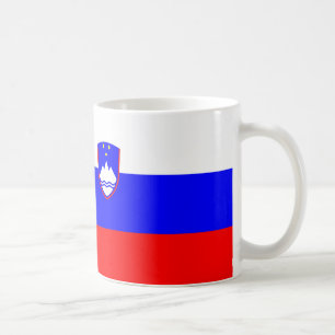 Taza De Café Bandera de Eslovenia Café Cerámico Mug