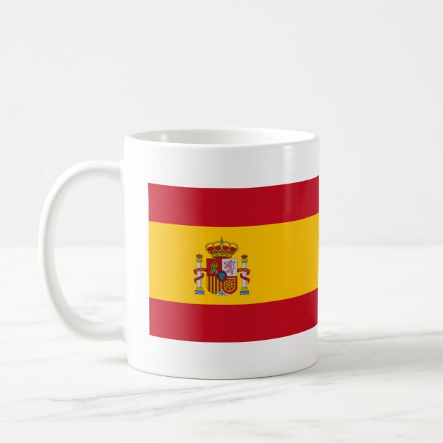 Taza De Café Bandera de España (Izquierda)