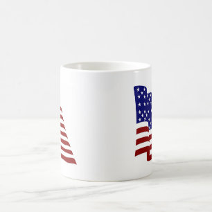 Taza De Café Bandera de Estados Unidos