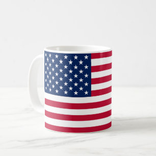 Taza De Café Bandera de Estados Unidos