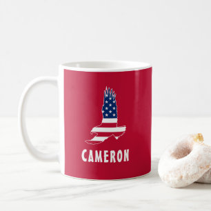Taza De Café Bandera De Estados Unidos American Eagle America N