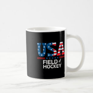 Taza De Café Bandera de Estados Unidos Hockey sobre hierba Equi
