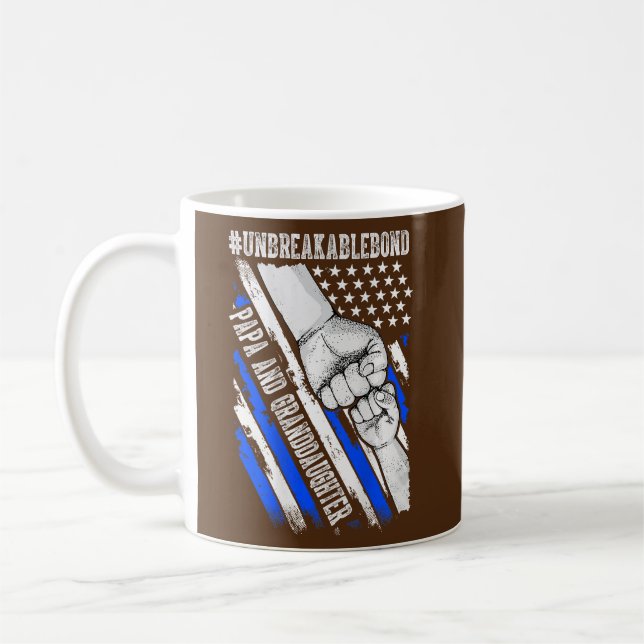 Taza De Café Bandera de Estados Unidos inquebrantable para el a (Izquierda)