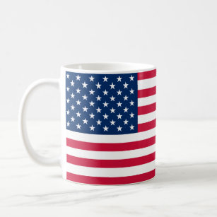 Taza De Café Bandera de Estados Unidos Mug - Regalo patriótico