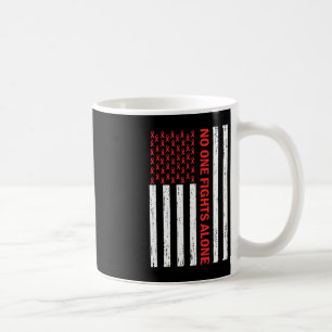 Taza De Café Bandera de Estados Unidos Sin Cuerpo Combate Solo 