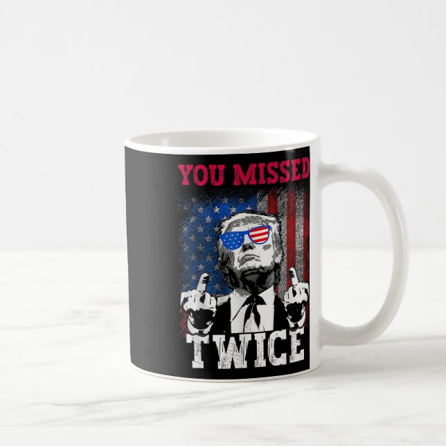 Taza De Café Bandera De Estados Unidos Trump 2024 Que Perdiste  (Derecha)