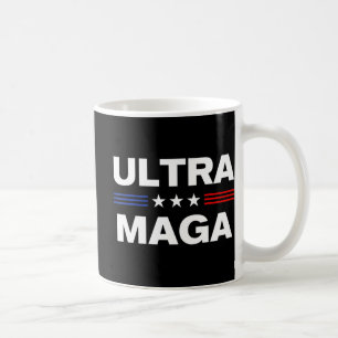 Taza De Café Bandera de Estados Unidos Ultra Maga 3