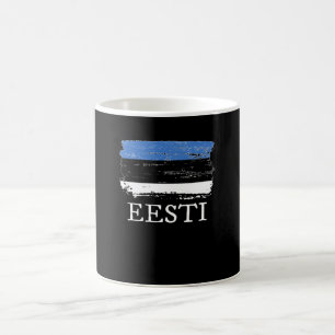 Taza De Café Bandera de Estonia