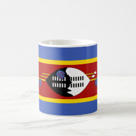 Taza De Café Bandera de Eswatini (Swazilandia)