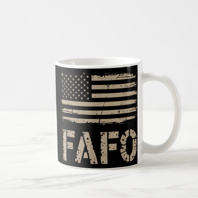 Taza De Café Bandera de Fafo (Derecha)