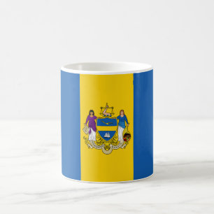 Taza De Café Bandera de Filadelfia