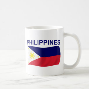 Taza De Café Bandera de Filipinas