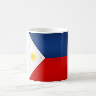 Taza De Café Bandera de Filipinas Guay
