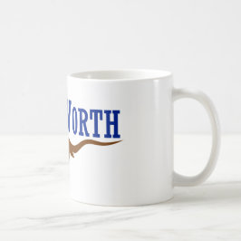 Taza De Café Bandera de Fort Worth Tejas