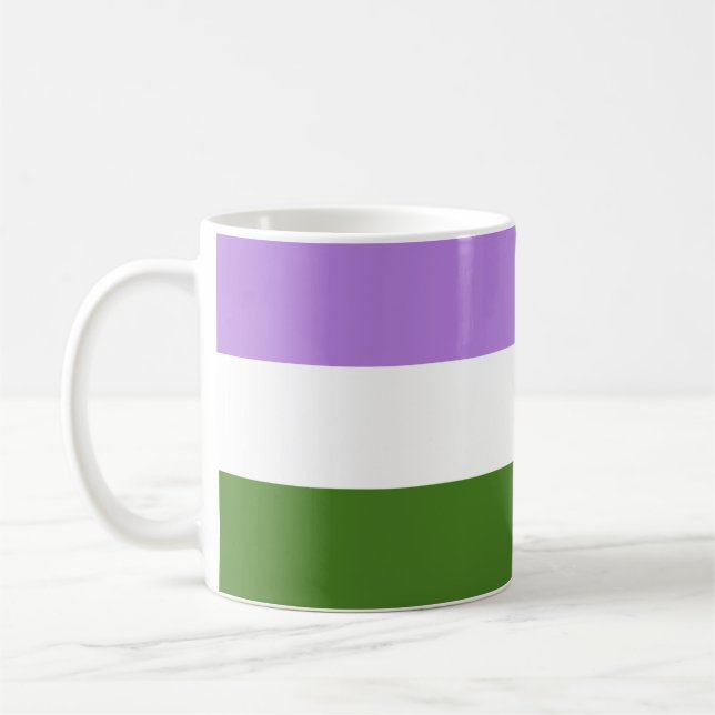 Taza De Café Bandera de género (Izquierda)