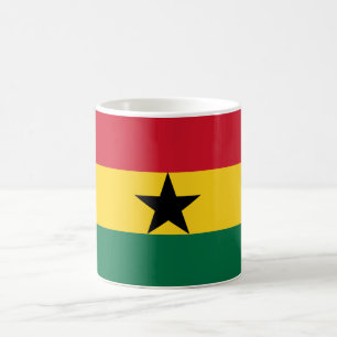Taza De Café Bandera de Ghana