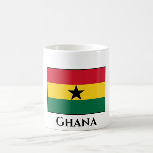 Taza De Café Bandera de Ghana
