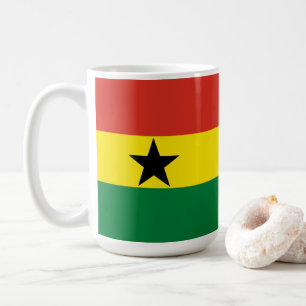 Taza De Café Bandera de Ghana