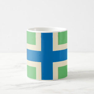 Taza De Café Bandera de Gloucestershire (condado británico)