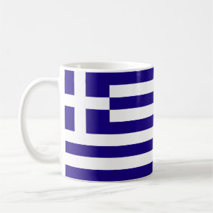 Taza De Café Bandera de Grecia