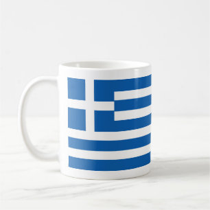 Taza De Café Bandera de Grecia