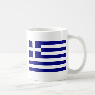 Taza De Café Bandera de Grecia