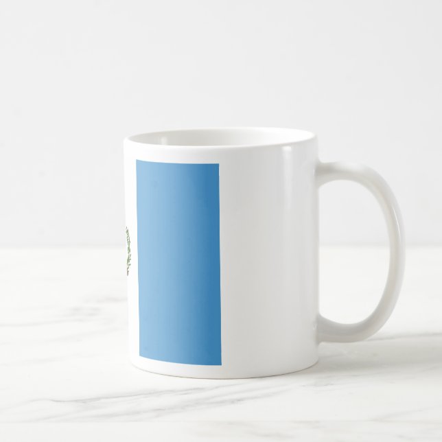 Taza De Café Bandera de Guatemala (Derecha)