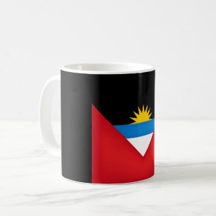 Taza De Café Bandera De Guay Antigua Y Barbuda