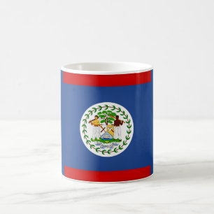 Taza De Café Bandera de Guay Belice