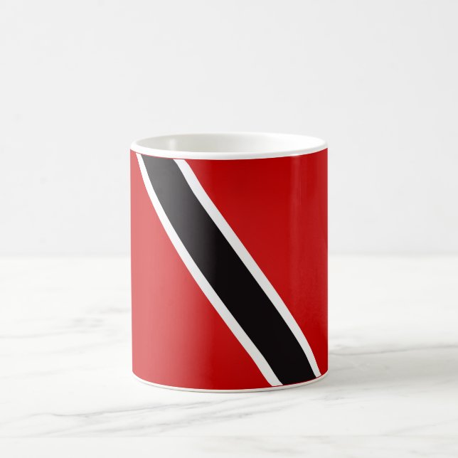 Taza De Café Bandera De Guay En Trinidad Y Tobago (Centro)