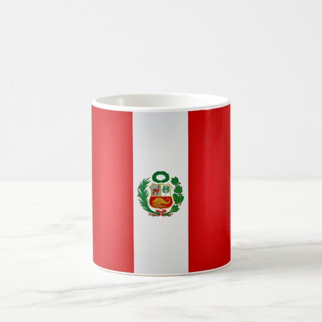 Taza De Café Bandera de Guay Perú (Centro)