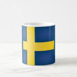 Taza De Café Bandera de Guay Suecia