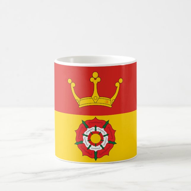 Taza De Café Bandera de Hampshire (condado del Reino Unido) (Centro)