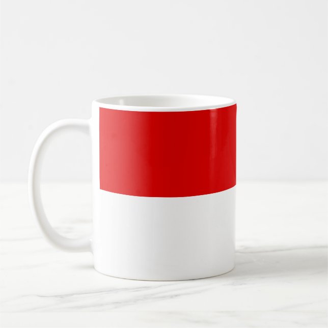 Taza De Café Bandera de Hesse Coffee Mug (Izquierda)