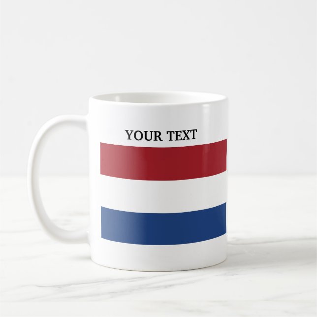Taza De Café Bandera de Holanda (Izquierda)