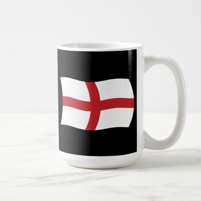 Taza De Café Bandera de Inglaterra Mug (Derecha)