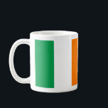 Taza De Café Bandera de Irlanda<br><div class="desc">Bandera de Irlanda</div>