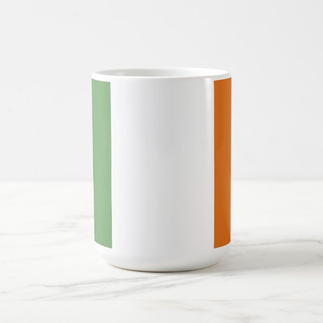 Taza De Café Bandera de Irlanda (Centro)