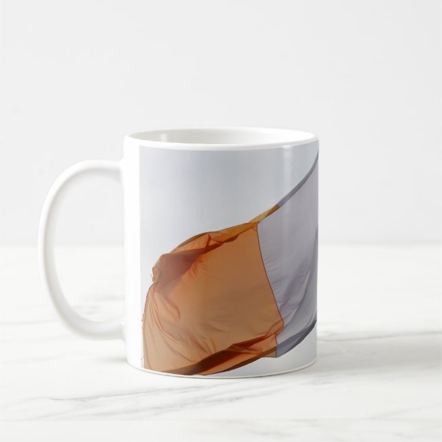 Taza De Café Bandera de Irlanda (Izquierda)