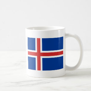 Taza De Café Bandera de Islandia