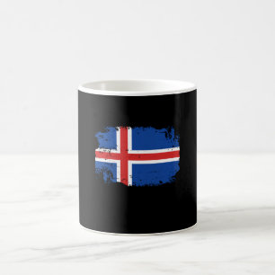 Taza De Café Bandera de Islandia