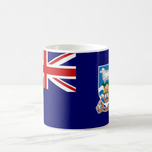 Taza De Café Bandera de Islas Malvinas (Malvinas) FK