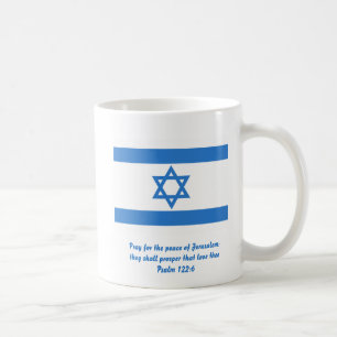 Taza De Café Bandera de Israel,