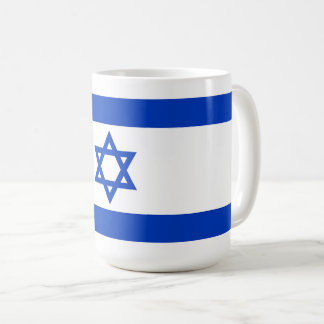 Taza De Café Bandera de Israel - Bandera israelí - Estrella de
