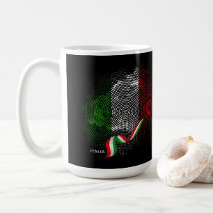 Taza De Café Bandera de Italia